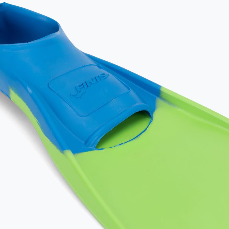 Pinne da nuoto FINIS Long Floating Fins blue/green 5