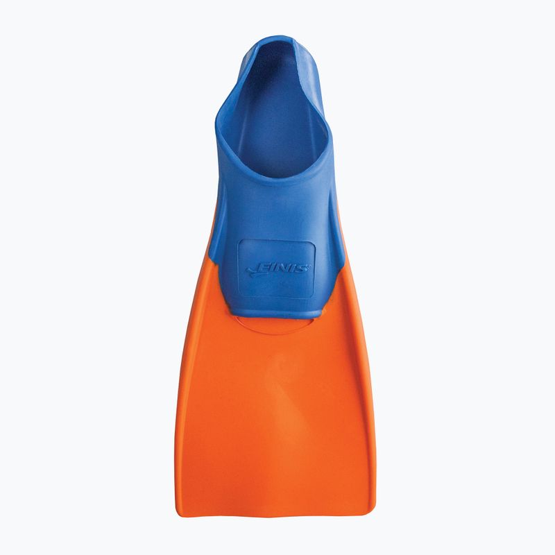 Pinne lunghe galleggianti FINIS blu/arancio 6