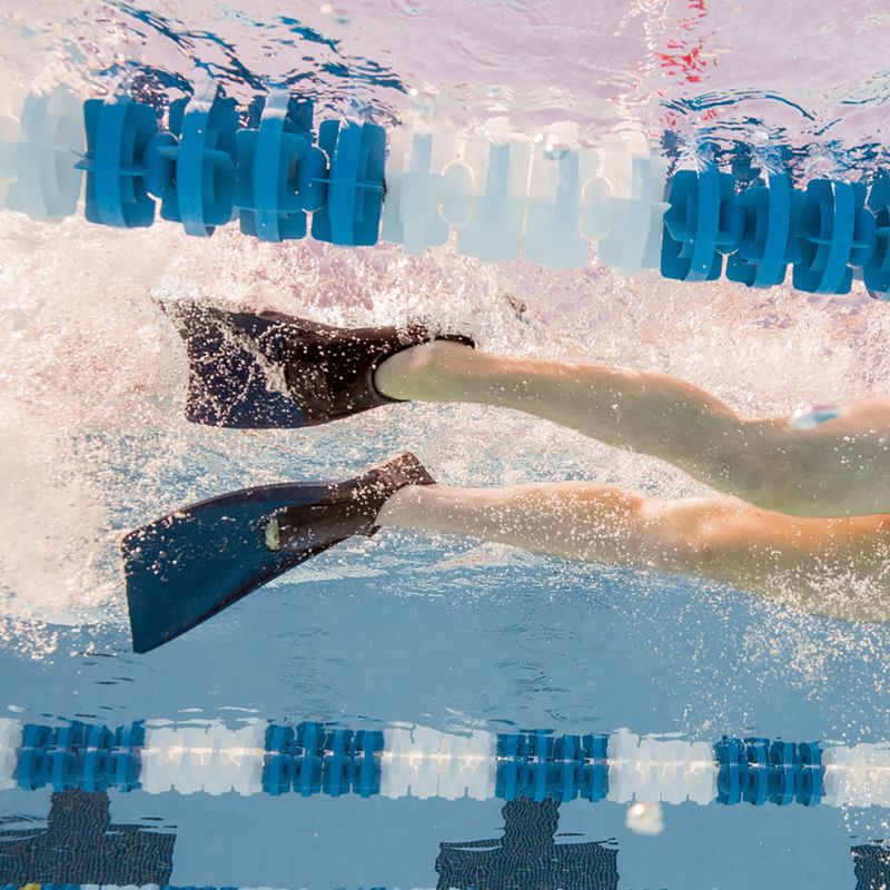 Pinne lunghe galleggianti FINIS rosso/blu 9