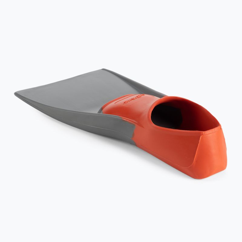Pinne lunghe galleggianti FINIS rosso/grigio 4