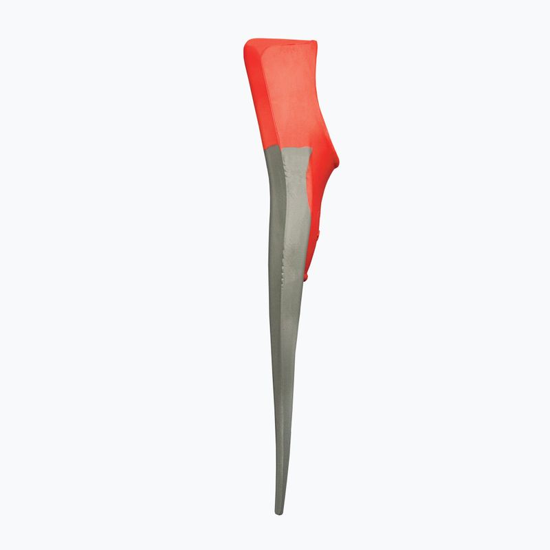 Pinne lunghe galleggianti FINIS rosso/grigio 7