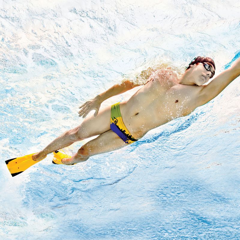 Pinne da nuoto FINIS Z2 Gold Zoomers giallo/nero 8