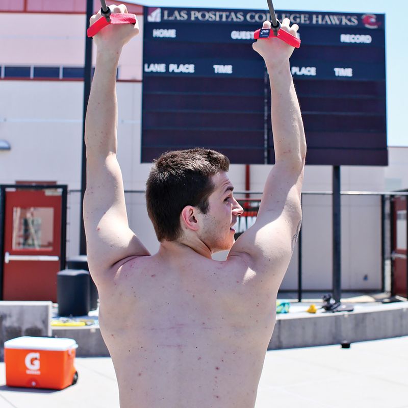 FINIS Dryland Cord Elastici pesanti rossi per l'allenamento di nuoto 3