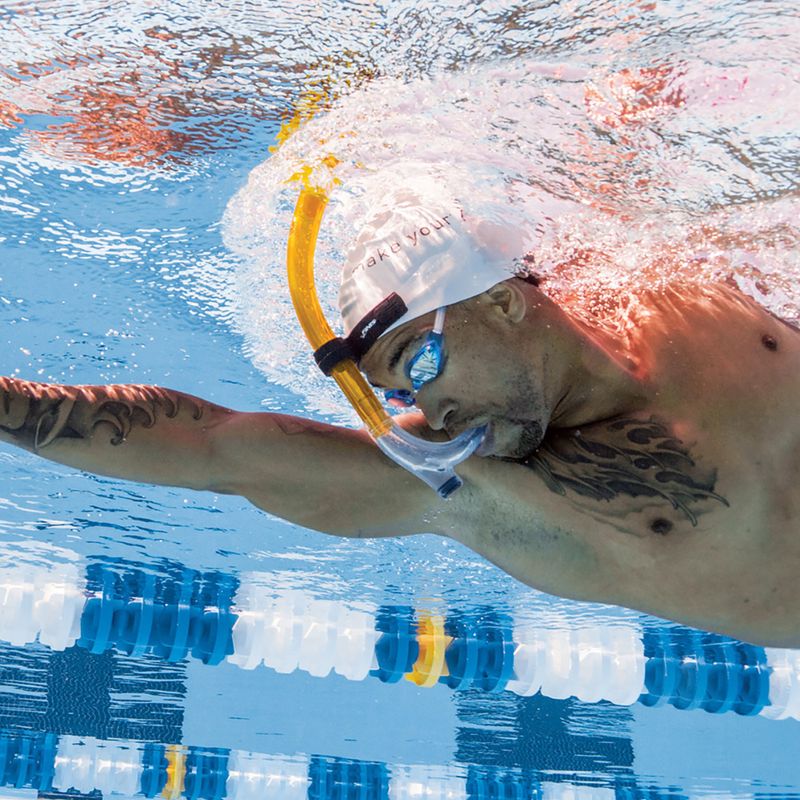 FINIS Swimmers Snorkel tubo anteriore giallo 4