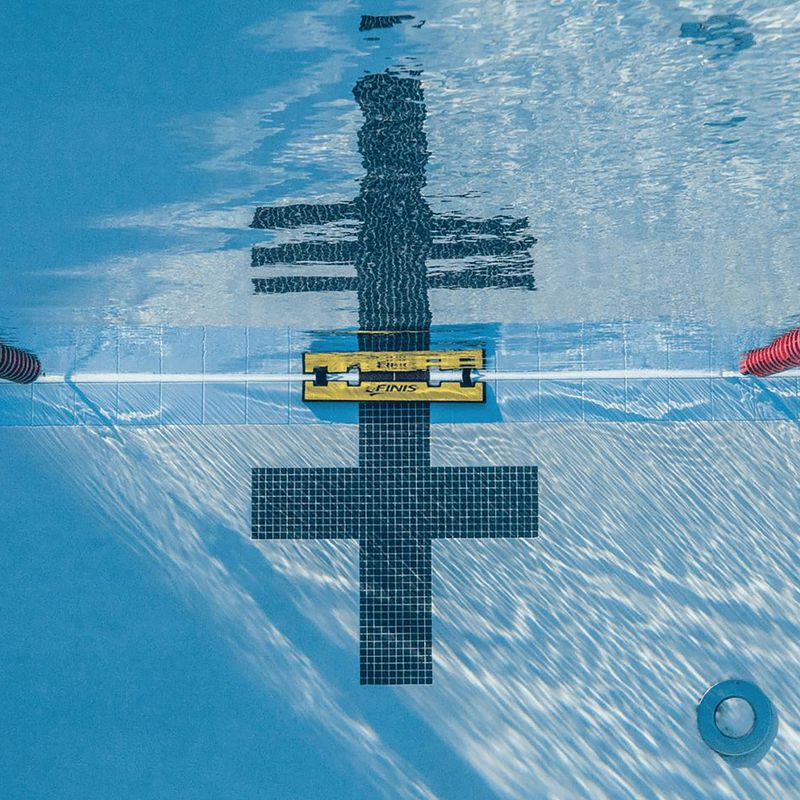 Imbottitura di partenza per la schiena FINIS Backstroke Start Wedge yellow/black 4