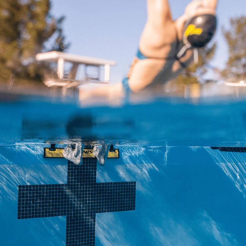 Imbottitura di partenza per la schiena FINIS Backstroke Start Wedge yellow/black 8