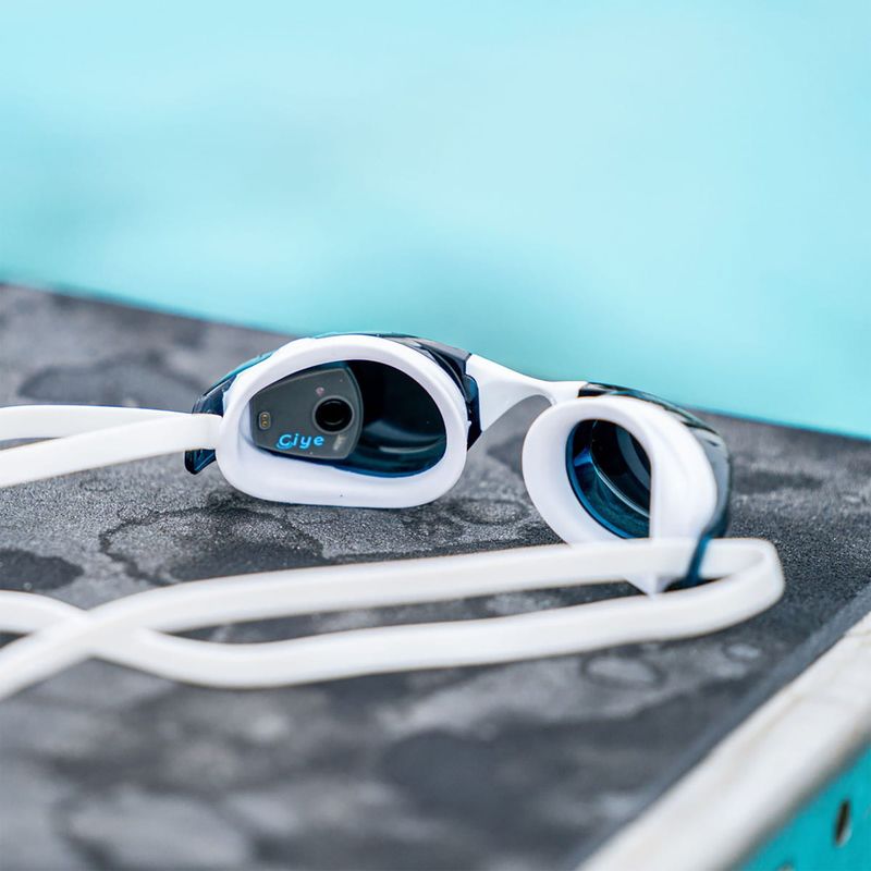 Occhiali da nuoto FINIS Smart a specchio blu 10