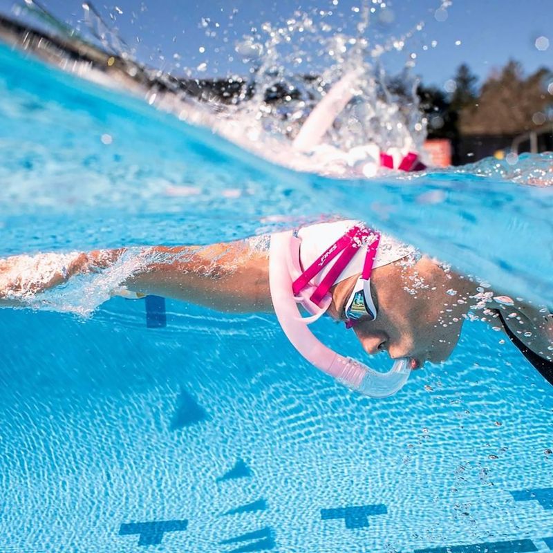 Tubo frontale per nuoto FINIS Stability Snorkel orchid 4
