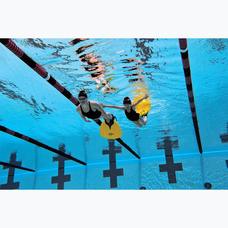 Pinne mono gialle FINIS Wave per il nuoto 3