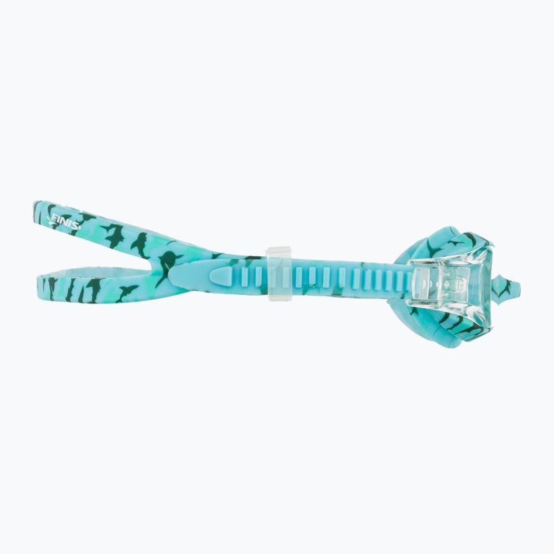 Occhialini da nuoto FINIS Adventure squalo blu 3