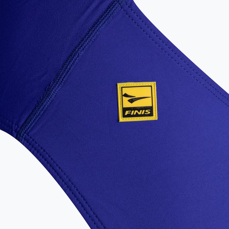 Costume intero FINIS Openback Solid mirtillo donna 3