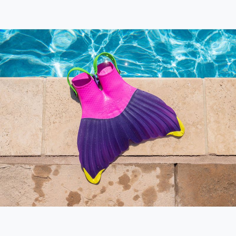 FINIS Mermaid Dream rosa/viola pinne mono nuoto 7