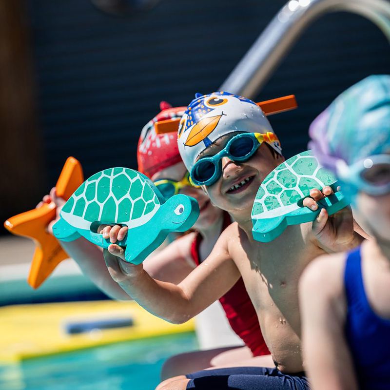 Tavola da nuoto per bambini FINIS Floatie Friends Starfish orange 4