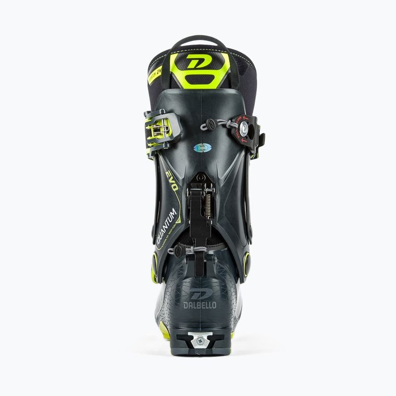 Scarpone da sci Dalbello Quantum Evo da uomo blu scuro/giallo fluo 3