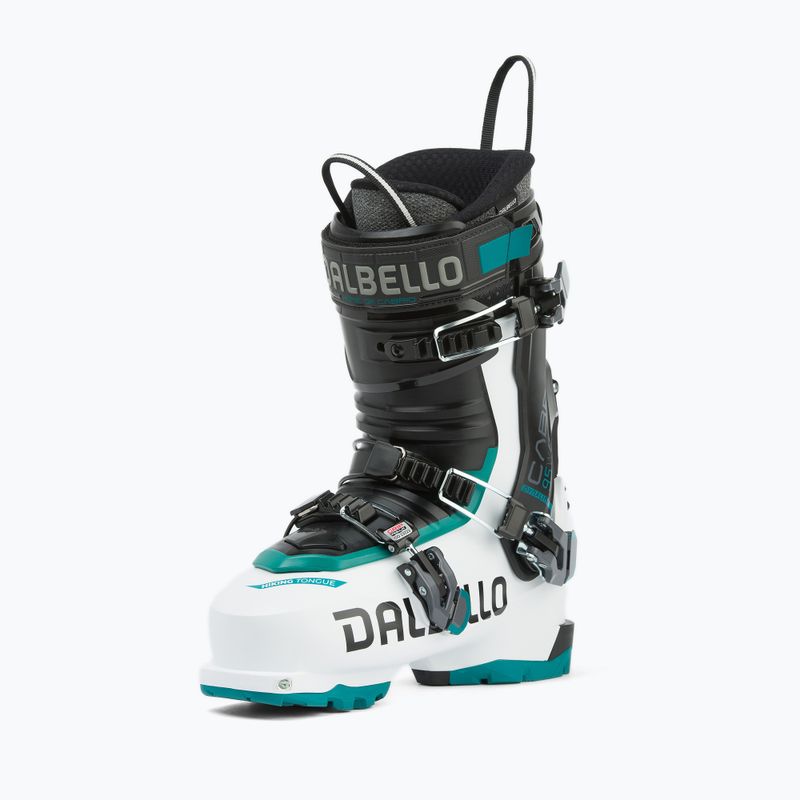 Scarponi da sci donna Dalbello Cabrio MV Free 95 W bianco/nero