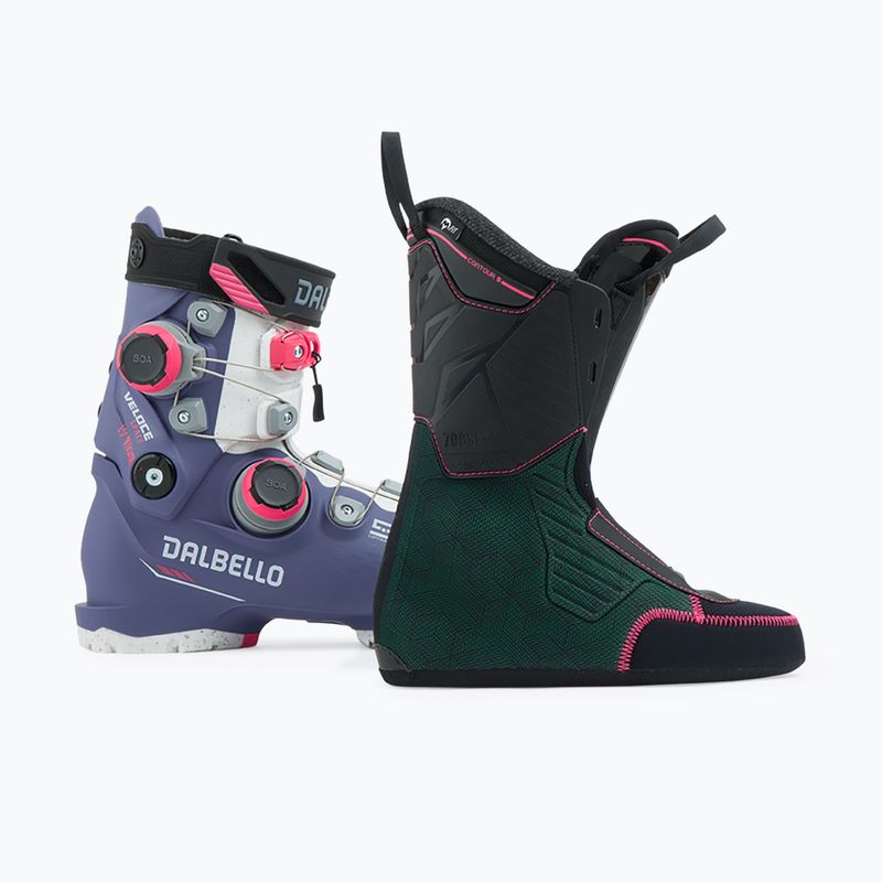 Scarponi da sci donna Dalbello Veloce Space 105 W Dual future dusk/mercury 15