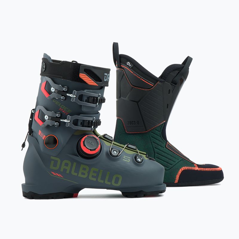 Scarponi da sci da uomo Dalbello Veloce Space 110 anthracite/kelp green 15