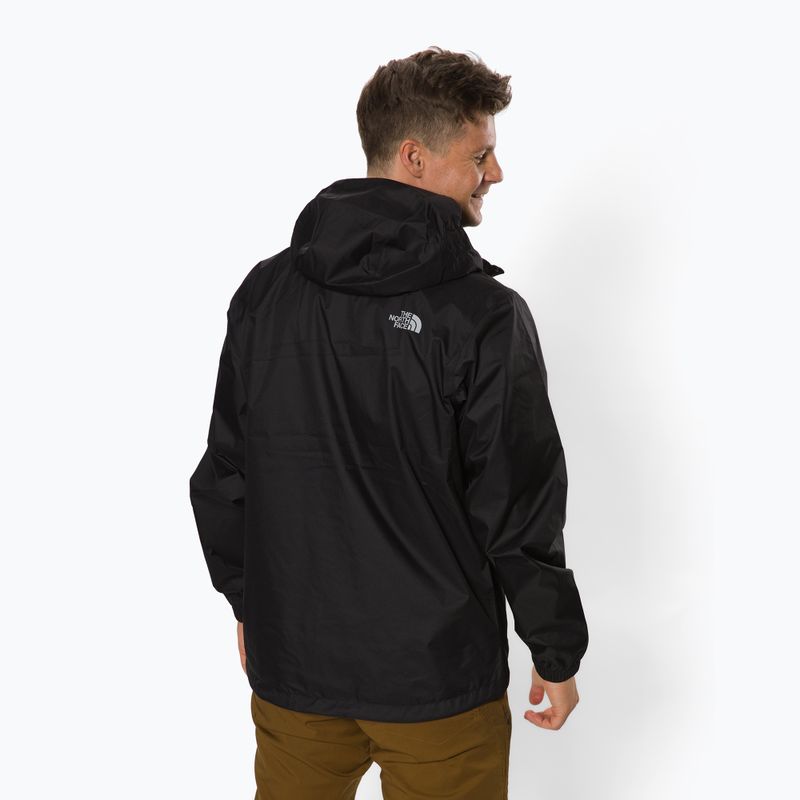 Giacca antipioggia da uomo The North Face Quest nero 3