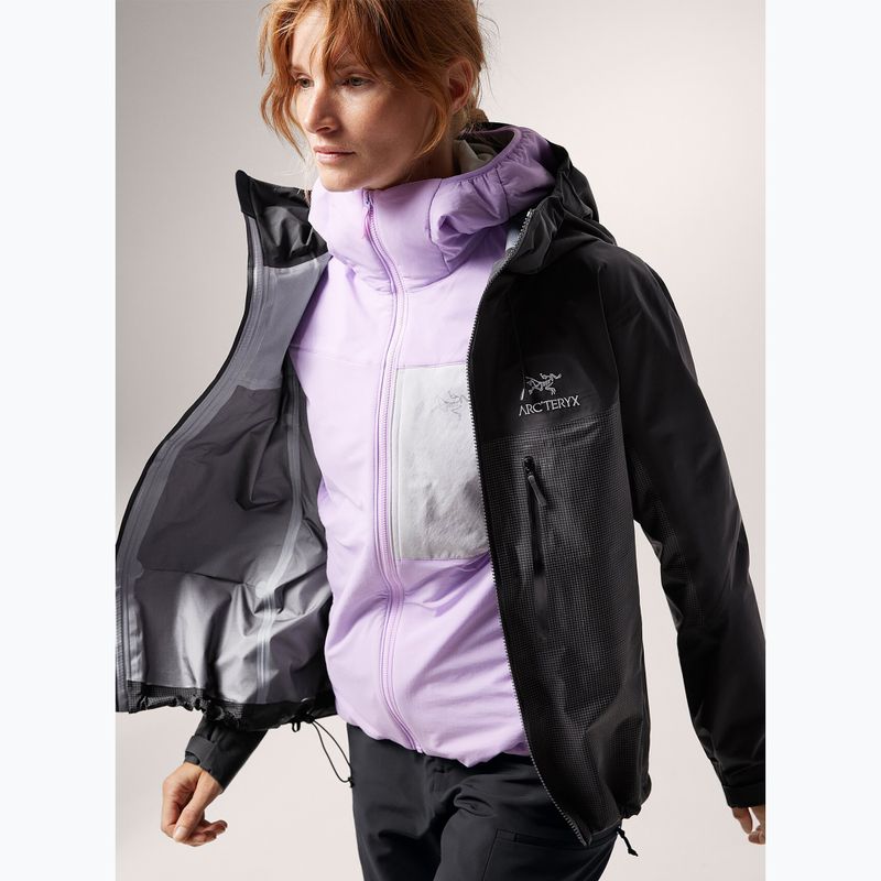 Arc'teryx Alpha, giacca da pioggia da donna, nero 3