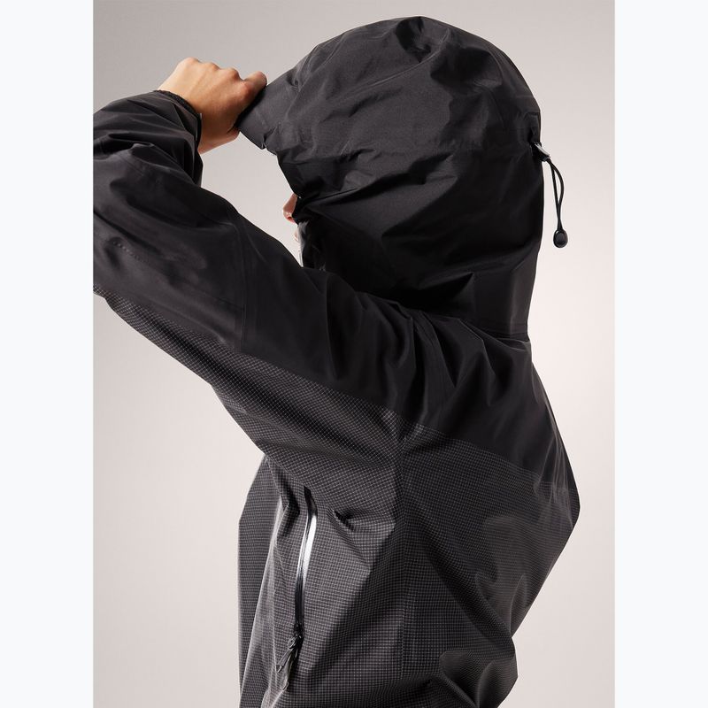 Arc'teryx Alpha, giacca da pioggia da donna, nero 6