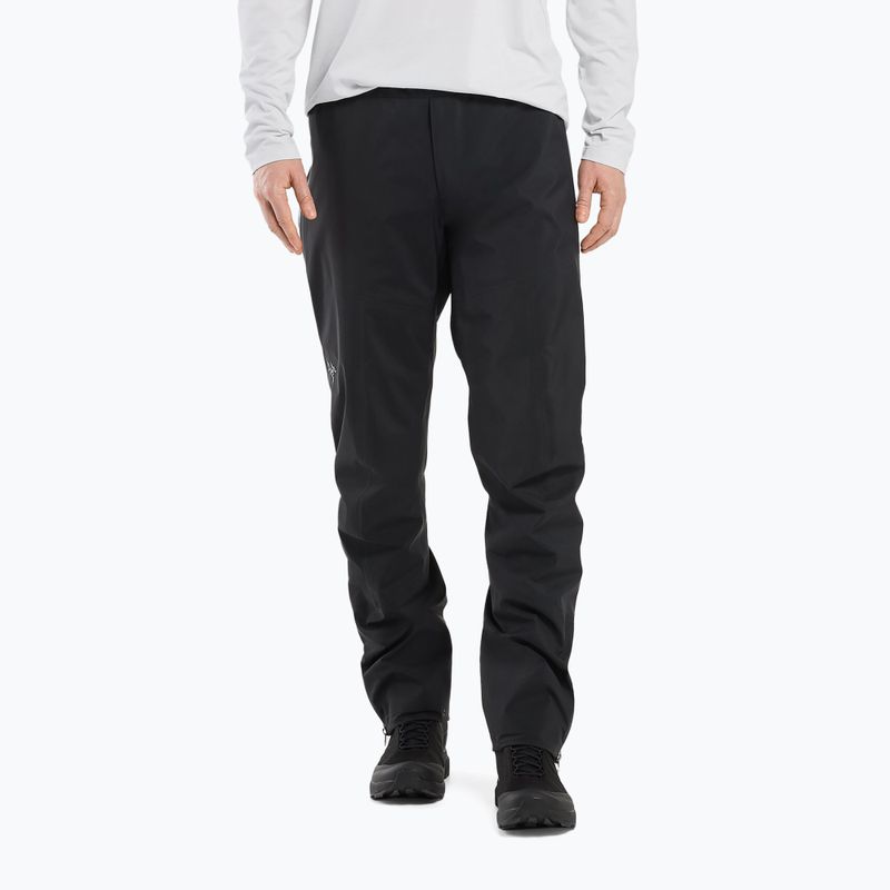 Pantaloni Arc'teryx Beta da uomo in membrana nera