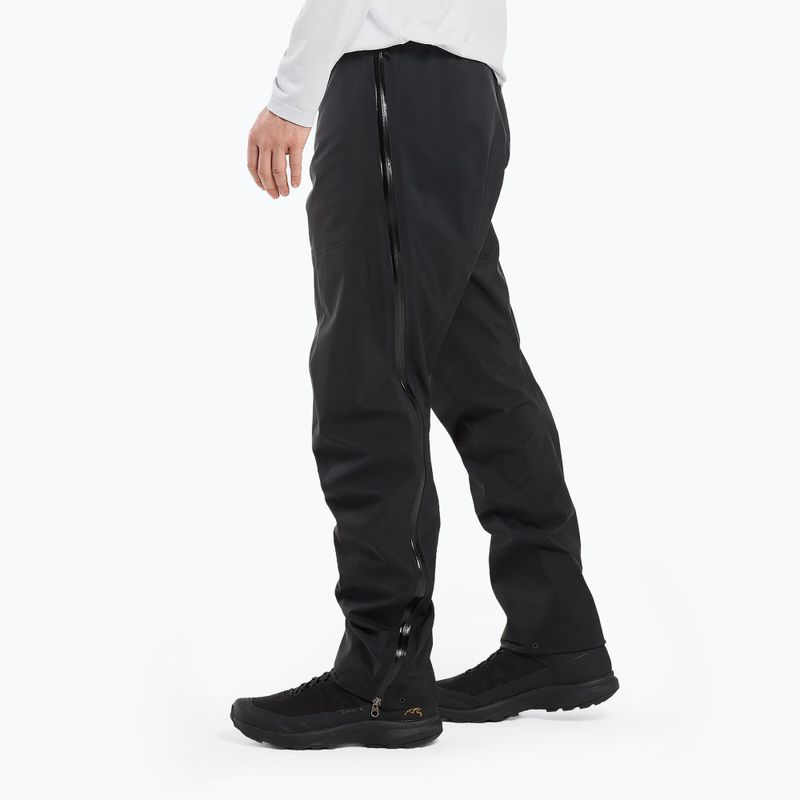 Pantaloni Arc'teryx Beta da uomo in membrana nera 2