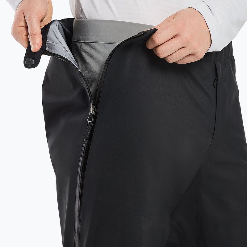 Pantaloni Arc'teryx Beta da uomo in membrana nera 5