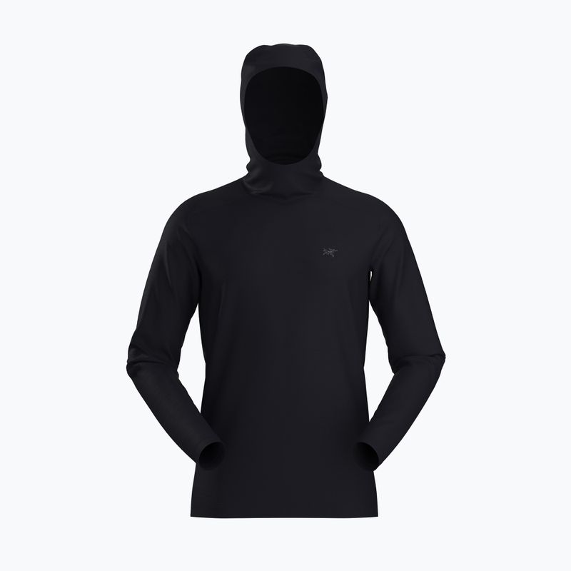 Felpa da trekking Arc'teryx Ionoa Merino Wool Hoody da uomo, nero