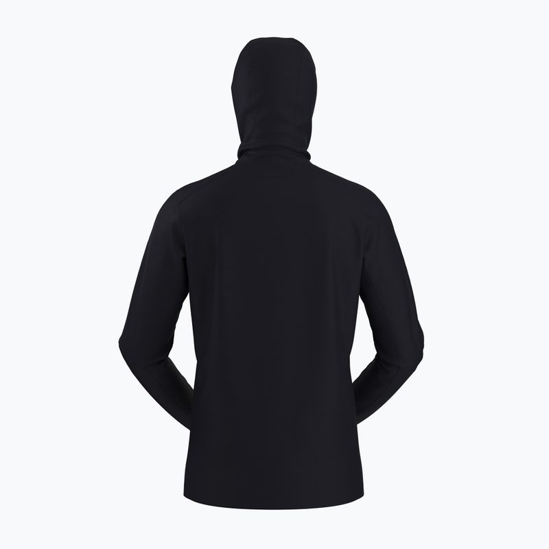 Felpa da trekking Arcteryx Ionoa Merino Wool Hoody da uomo, nero 2