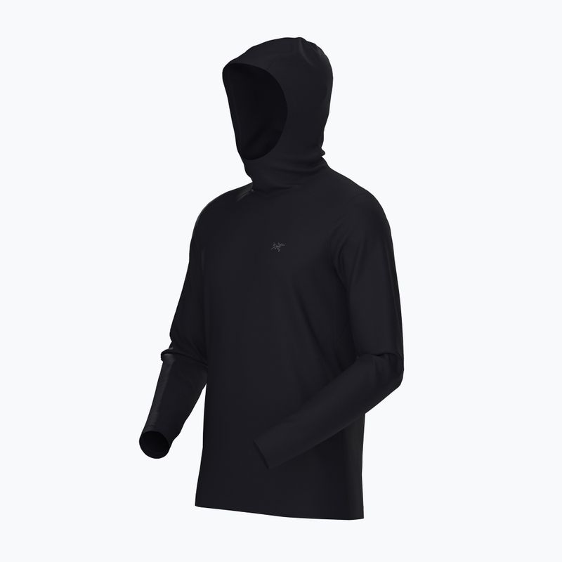 Felpa da trekking Arcteryx Ionoa Merino Wool Hoody da uomo, nero 3