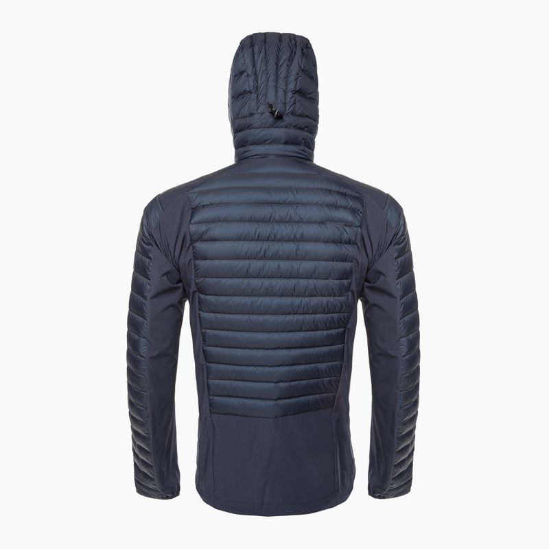 Giacca Arc'teryx Cerium Hybrid Hoody uomo nero/zaffiro 2