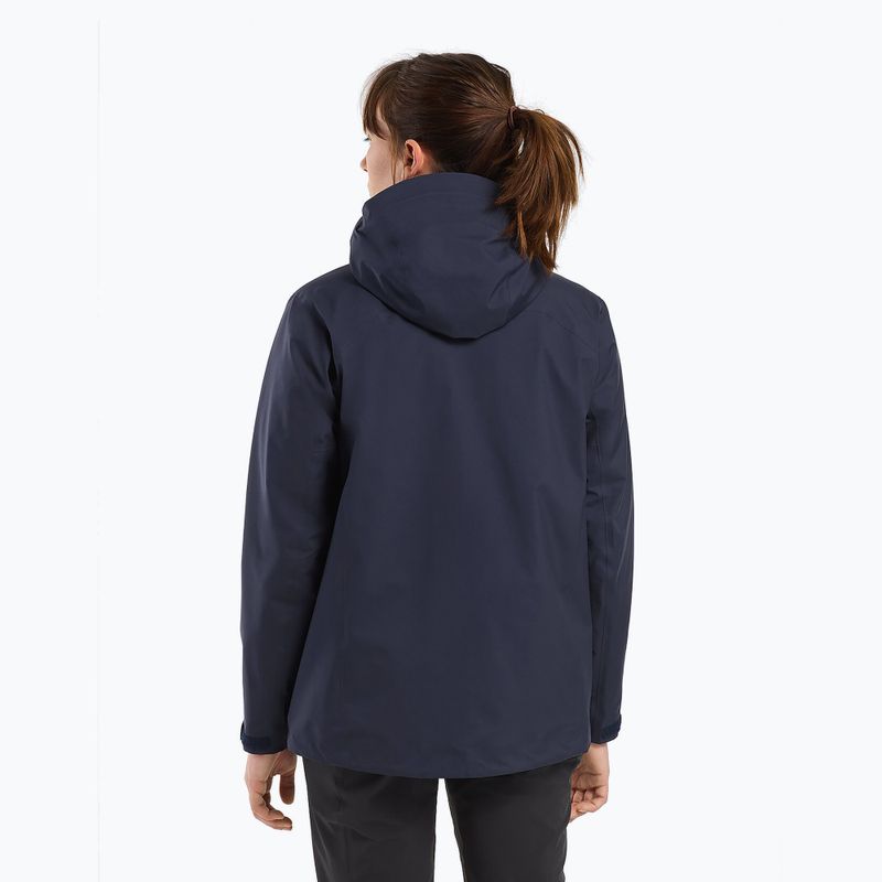 Giacca antipioggia Arc'teryx Beta nero/zaffiro donna 3