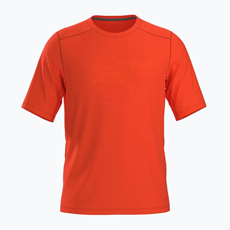 Maglietta da running Arc'teryx Cormac Logo phenom heather da uomo 4