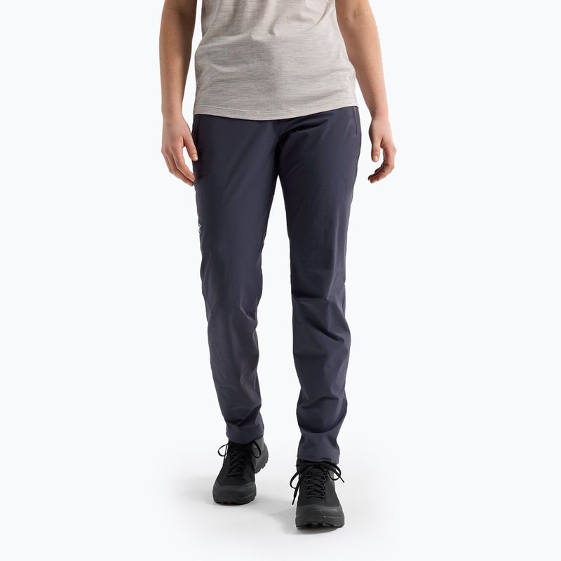 Pantaloni softshell Arc'teryx da donna Gamma LT nero/zaffiro