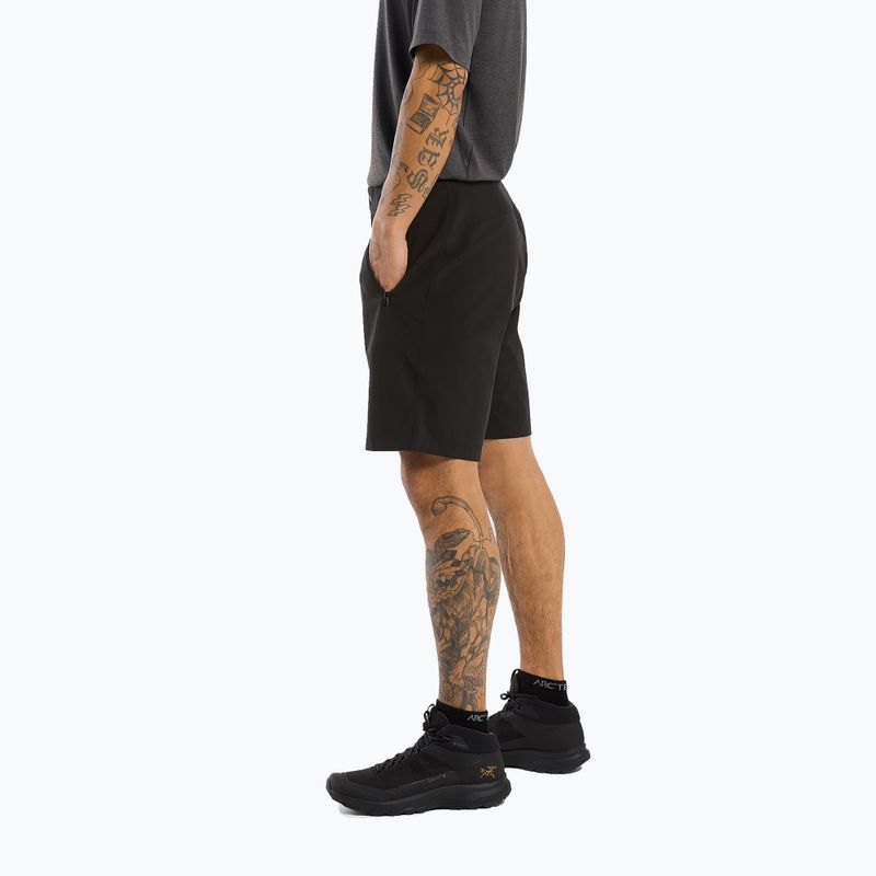 Pantaloncini da trekking Arc'teryx Gamma Lightweight 9" da uomo, nero 2
