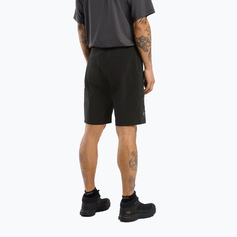Pantaloncini da trekking Arc'teryx Gamma Lightweight 9" da uomo, nero 3