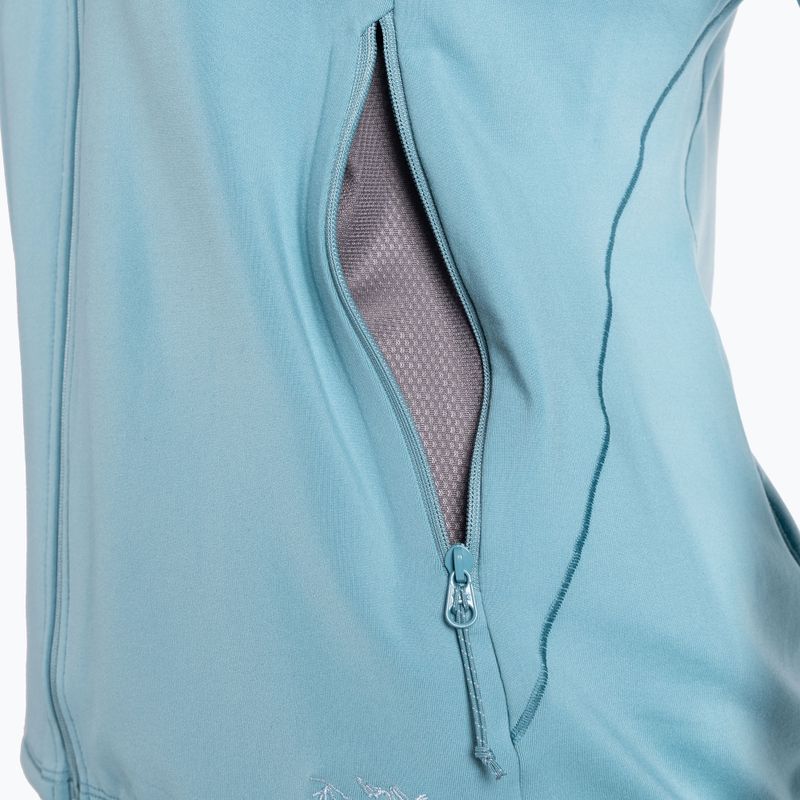Arc'teryx Kyanite LT Hoody felpa da trekking da donna solace 4