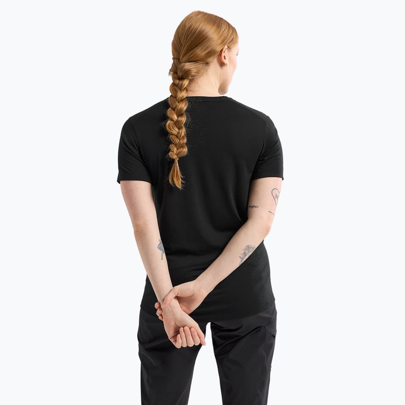 Maglietta Arcteryx Lana Crew donna nera 3