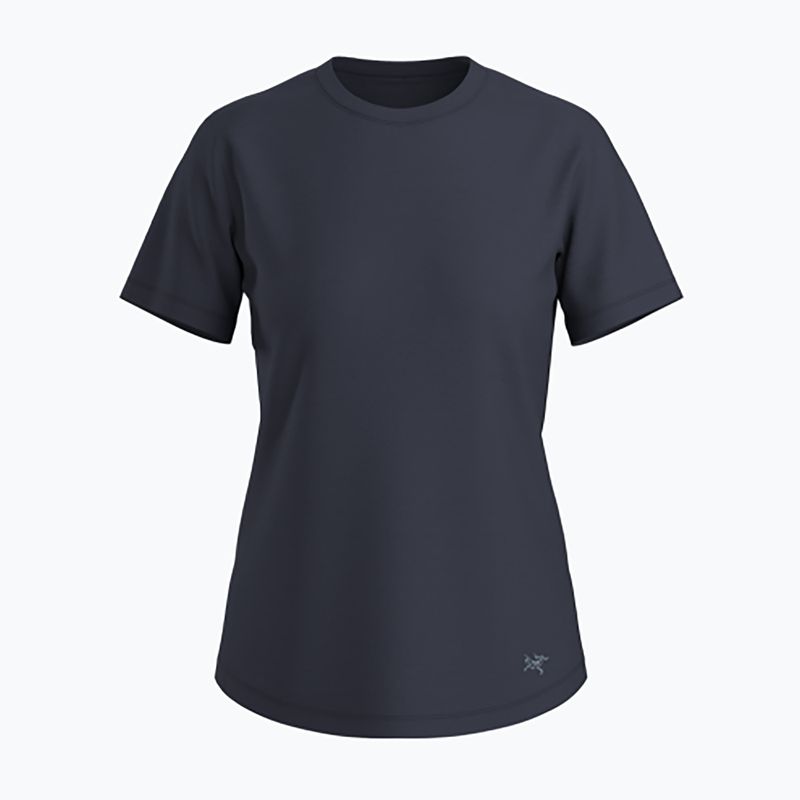 Arcteryx maglia trekking donna Lana Crew nero/zaffiro 6