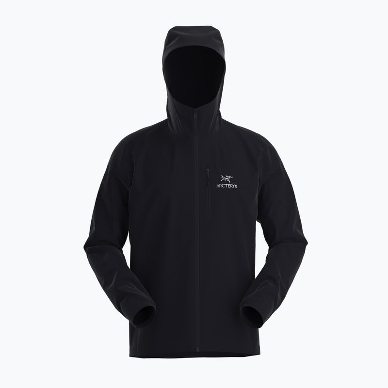 Giacca a vento Arc'teryx Squamish Hoody nera da uomo