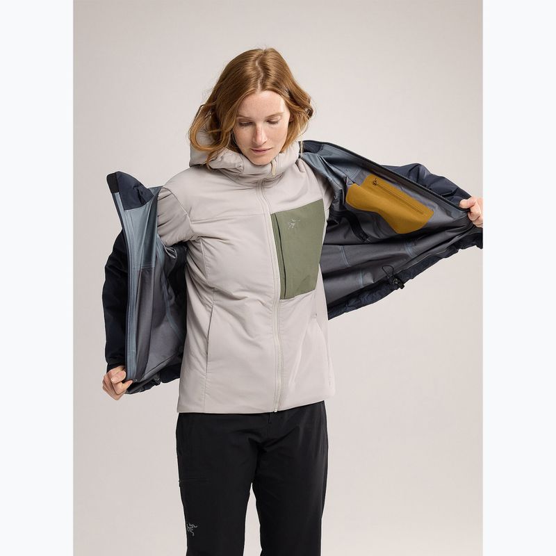 Arcteryx Alpha black sappire giacca da pioggia da donna 6
