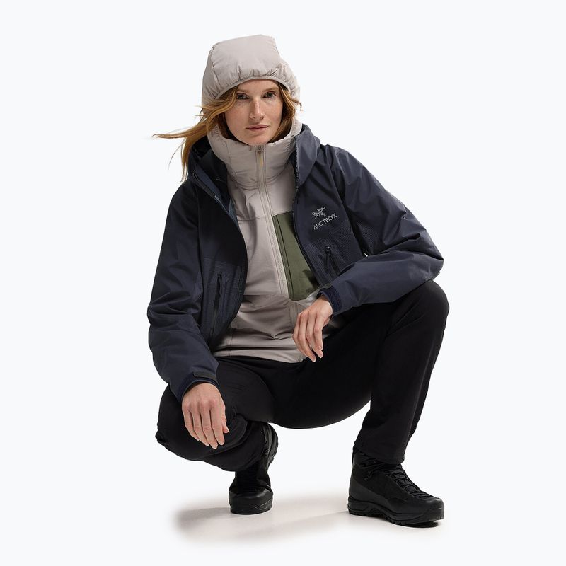 Arcteryx Alpha black sappire giacca da pioggia da donna 7