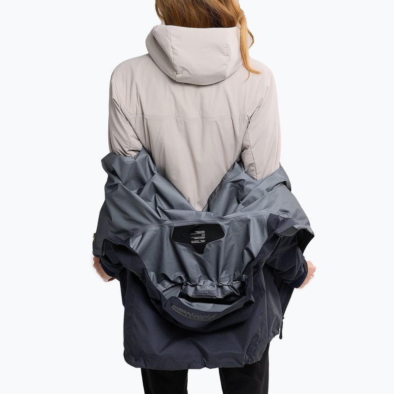 Arcteryx Alpha black sappire giacca da pioggia da donna 8