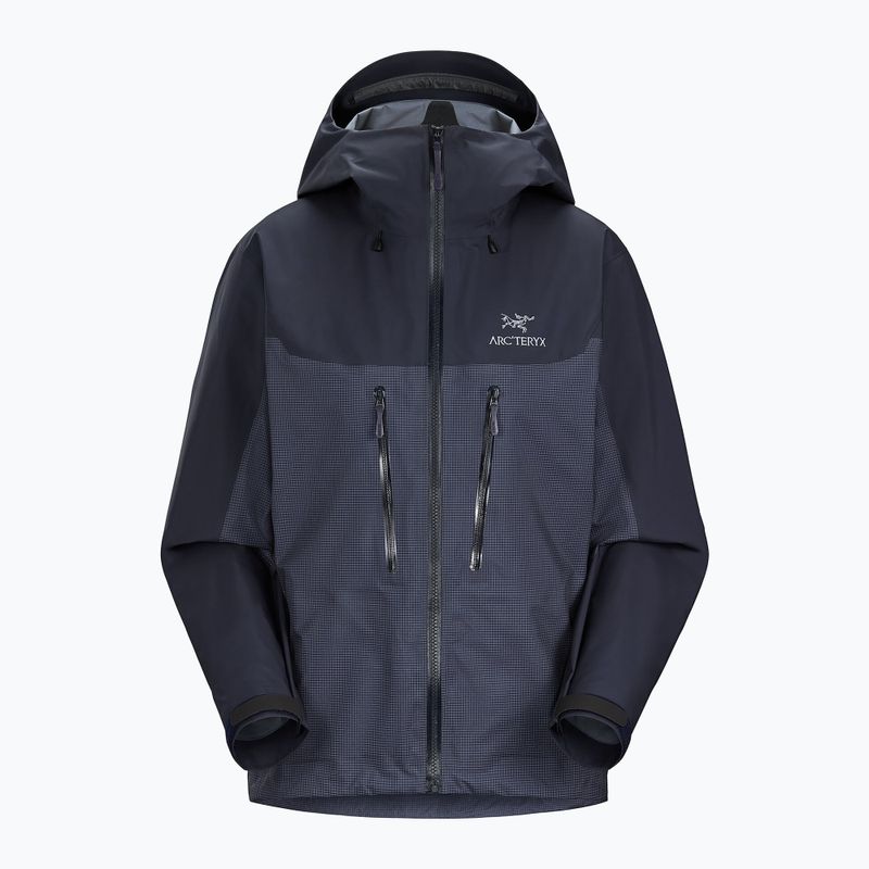 Arcteryx Alpha black sappire giacca da pioggia da donna 9