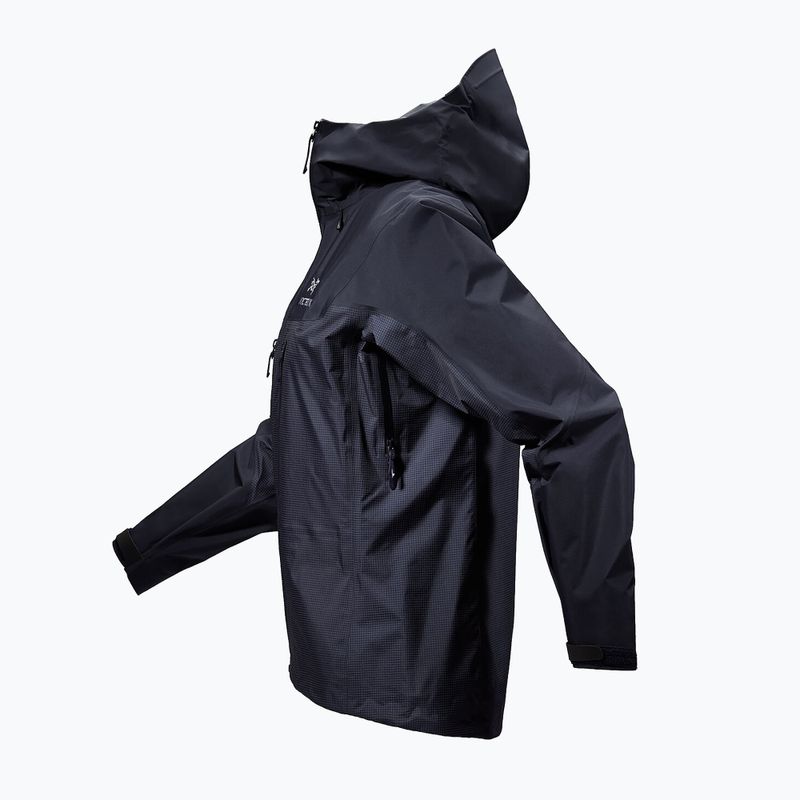 Arcteryx Alpha black sappire giacca da pioggia da donna 14