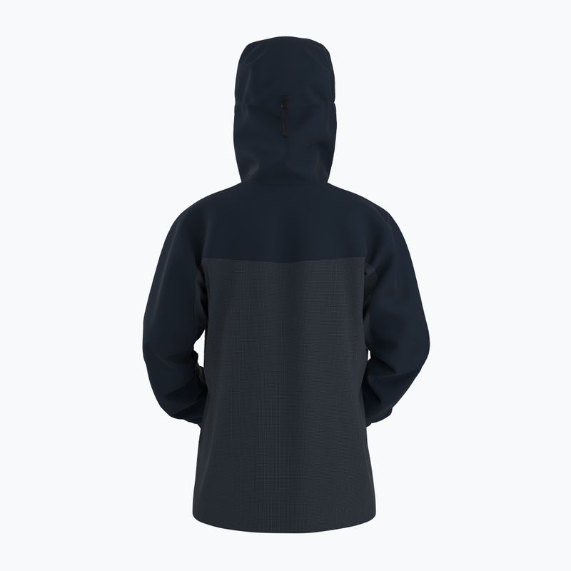 Arcteryx Alpha black sappire giacca da pioggia da donna 11