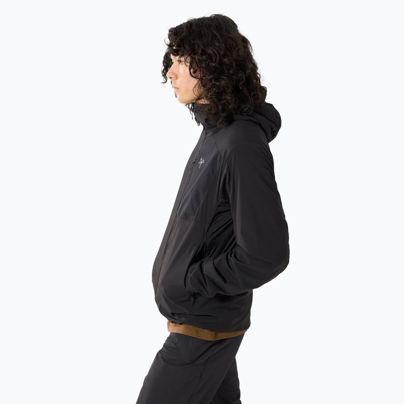 Giacca isolante Arcteryx Proton LT Hoody nero da uomo 3