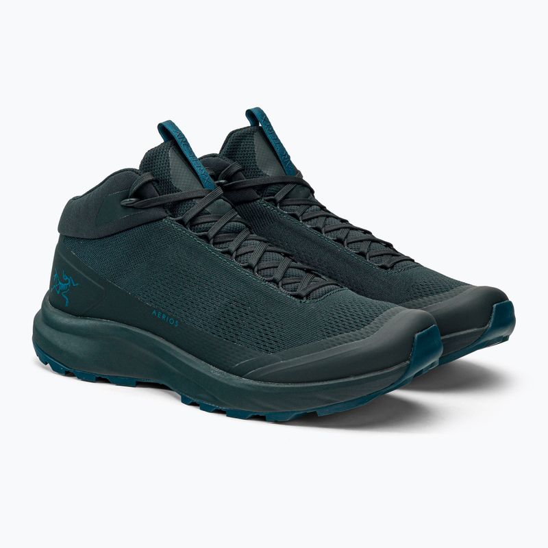 Scarpe da trekking da uomo Arc'teryx Aerios Aura Mid enigma/sereno scuro 4