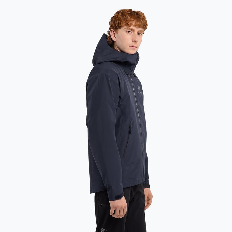Giacca antipioggia Arc'teryx Beta LT da uomo, zaffiro nero 2