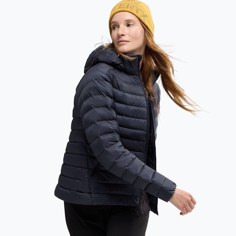 Arc'teryx piumino donna Cerium Hoody zaffiro nero
